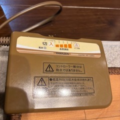 山善　ホットカーペットの画像