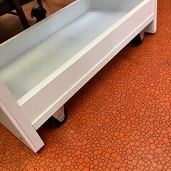 ◆キッチンワゴン　白　キャスター付き◆の画像