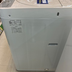 【トレファクマーケット千葉おゆみ野店】ご来店いただける方限定！SHARPの全自動洗濯機のご紹介です！の画像