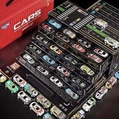 【新品未開封】ミニカー48台セット プレゼント用の画像