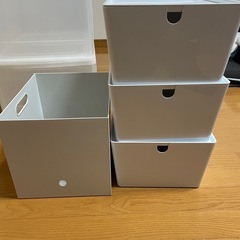 決まりました。収納家具、収納ケースの画像