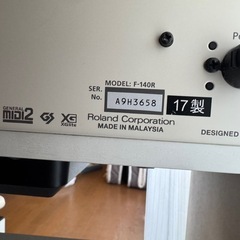 ローランド　電子ピアノ　F-140Rの画像