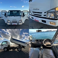 いすゞルフダンプ2018年3トン済み。6足マニアル、ワオナー車　50,000キロ台　キーレス　リアダブルタイヤ　の画像