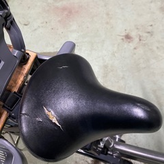 　ブリジストン
電動自転車　子供椅子付きの画像