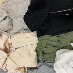 パーカー　まとめうり9点の画像