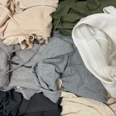 パーカー　まとめうり9点の画像