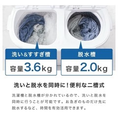 (決まりました)洗濯機の画像