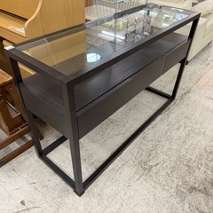 【愛品館 江戸川店 】ガラストップ コンソールテーブル  TIME＆STYLEの画像