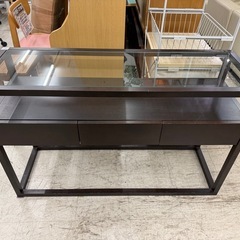 【愛品館 江戸川店 】ガラストップ コンソールテーブル  TIME＆STYLEの画像