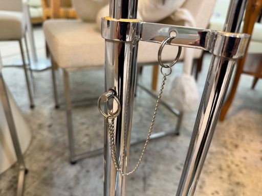 【愛品館 江戸川店 】EileenGray 昇降式 ガラスサイドテーブル（アイリーングレイ）