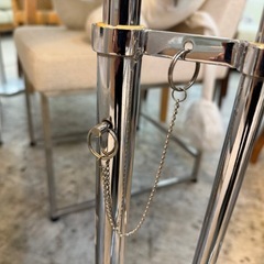 【愛品館 江戸川店 】昇降式 ガラスサイドテーブル EileenGray（アイリーングレイ）の画像