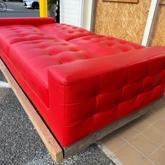 【愛品館 江戸川店 】3人掛け ソファベッド ニッセンの画像