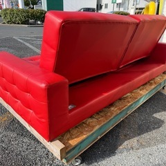 【愛品館 江戸川店 】3人掛け ソファベッド ニッセンの画像