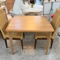 【愛品館 江戸川店 】ダイニングテーブル3点セット の画像