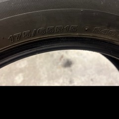 ブリヂストンVRX 175/65-15 
2018製4本の画像