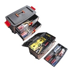 SK11(エスケー11) ステンレス ツールステーション 3段　 工具箱　DIYの画像