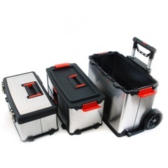 SK11(エスケー11) ステンレス ツールステーション 3段　 工具箱　DIYの画像