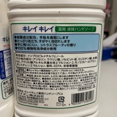 キレイキレイ　液体ハンドソープ
の画像