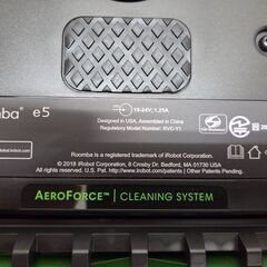 J8725 リユースのサカイ柏店】 iRobot アイロボット 【国内正規品】 ロボット掃除機 「ルンバ」 e5 ブラック e5150 参考価格39,800円の画像