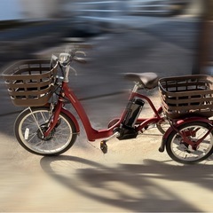 BRIDGESTONE  ラクットワゴン 電動三輪自転車の画像