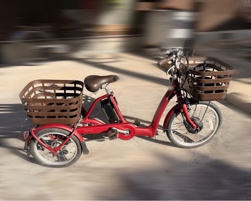 【本日まで出品】BRIDGESTONE  ラクットワゴン 電動三輪自転車
