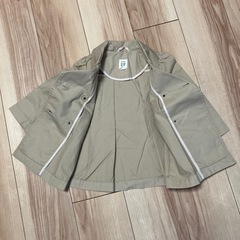 baby GAP ベージュ ダブルブレストコート 18-24ヶ月の画像