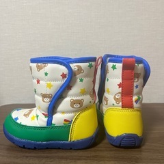 【新品】スノーブーツ14cm　裏ボア　靴　長靴　キッズ　ベビー　ブーツ　西松屋の画像