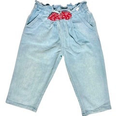 西松屋 デニム風パンツ 90サイズの画像