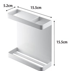 【三軒茶屋で引き渡し】KEYUCA キッチンペーパーハンガー + 山崎実業 ラップホルダー セットの画像