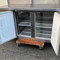 【動確済み】フジマック 業務用 台下冷凍庫 FRFT1260J 1200×600×800 201L 単相 100V 冷凍コールドテーブル テーブル形冷冷凍庫 大阪の画像