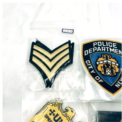 【❗️✨コスプレに最適✨❗️】アメリカ警察・FBI・NYPD関連 刺繍ワッペン 8点セット✨コレクション・サバゲー装飾に！の画像
