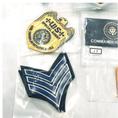 【❗️✨コスプレに最適✨❗️】アメリカ警察・FBI・NYPD関連 刺繍ワッペン 8点セット✨コレクション・サバゲー装飾に！の画像