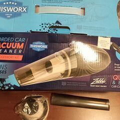 【ジャンク】THISWORX カークリーナー 車用掃除機の画像
