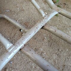 一輪車　ねこ車　未使用　タイヤなしの画像