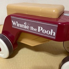 くまのプーさんおしゃべりウォーカーライダーの画像