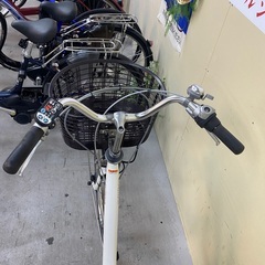 215丁寧に整備済　新基準良品　ヤマハ　電動アシスト自転車26インチ　人気色中古車　の画像