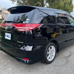 誰でも分割購入可能！【大阪店】エスティマ　アエラス　ブラックの画像