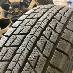 極上ジムニーシエラ純正ホイール•ダンロップスタッドレス4本セットの画像