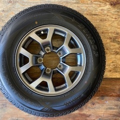 極上ジムニーシエラ純正ホイール•ダンロップスタッドレス4本セットの画像