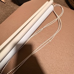 【決まりました
】美品ロールカーテン 白の画像