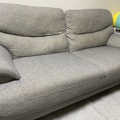 ニトリの3人がけソファ
の画像