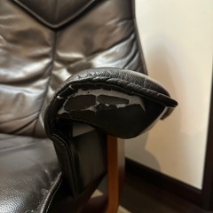 1人掛けソファ　リクライニング3段階の画像