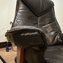 1人掛けソファ　リクライニング3段階の画像