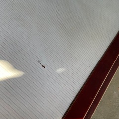 【急募】かぶちょうこたつ レトロ ローテーブル リバーシブル　ヒーターなし やや傷ありの画像