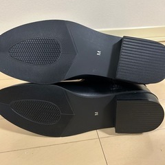 【新品未使用】axesfemme 刺繍ロングブーツ ローヒールの画像