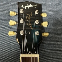 日本製フジゲン製造ギブソンヘッド　Epiphone Les Paul Standard CS Made in Japan 1999年製 の画像