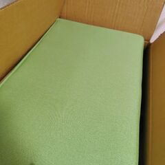 ★新品未使用★2人掛けソファ　グリーンの画像