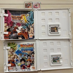 ドラゴンボール 3DS 4本セットの画像