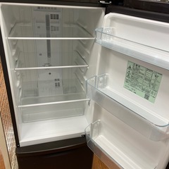 2ドア冷蔵庫 Panasonic NR-B17CW-T 2020年製の画像