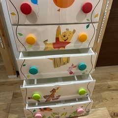 値下げ！チェスト５段の画像